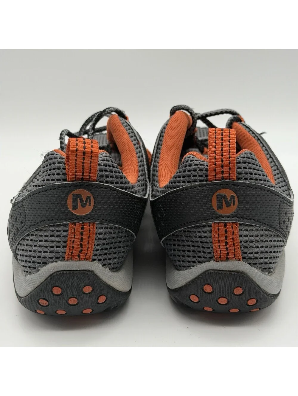 Merrell Coastrider J115 Men’s 9.5 Gray Orange Water Hiking Trail Shoes